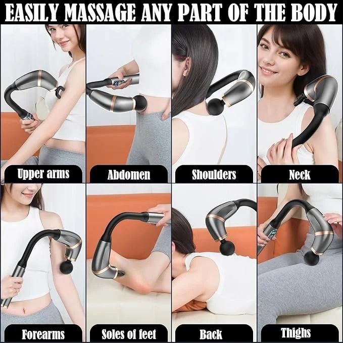 Massage Gun with Extension Handle