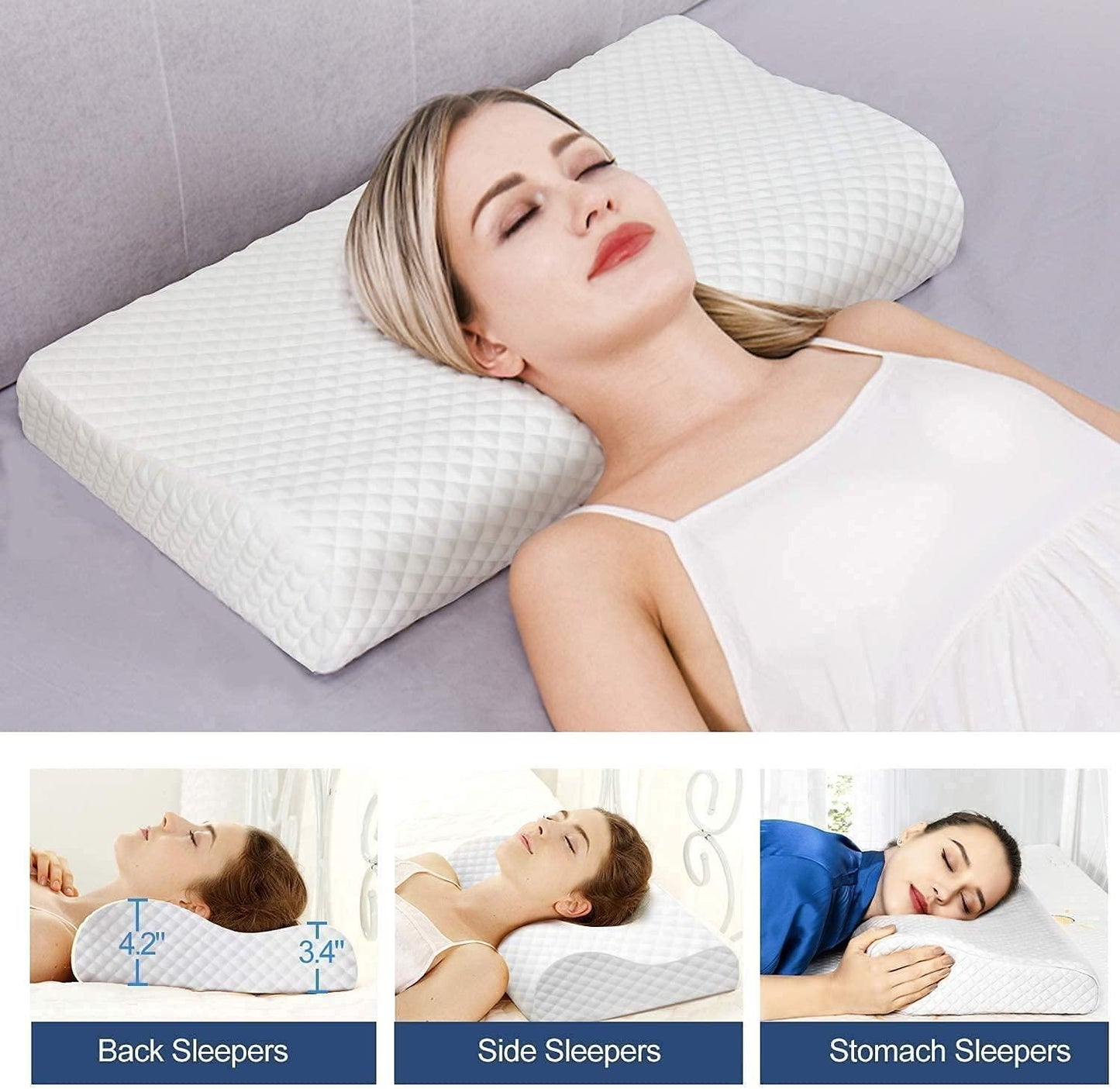 Pillow Neck Slider | Adjustable Cervical Support Pillow