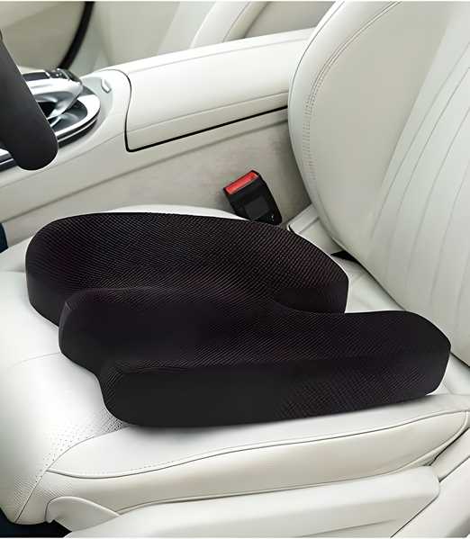 Orthopedic Seat Cushion for Office Chair & Car | Back Pain Relief