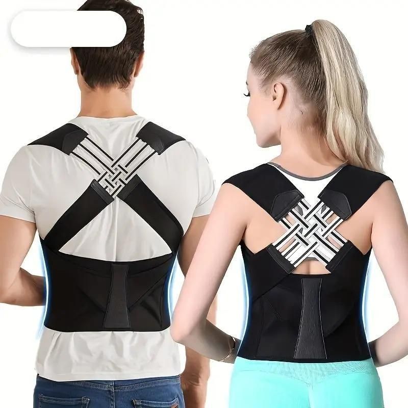 Adjustable Back Posture Corrector | Slouching Relief Belt for Men & Women